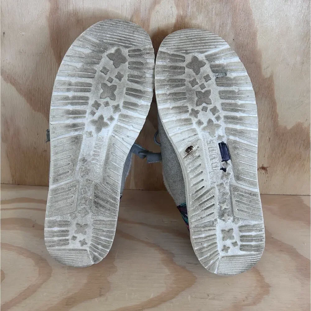 Hey Dude - Wendy Funk Wool - Moccasin - Gray - Women's - W7 - 40469-030
